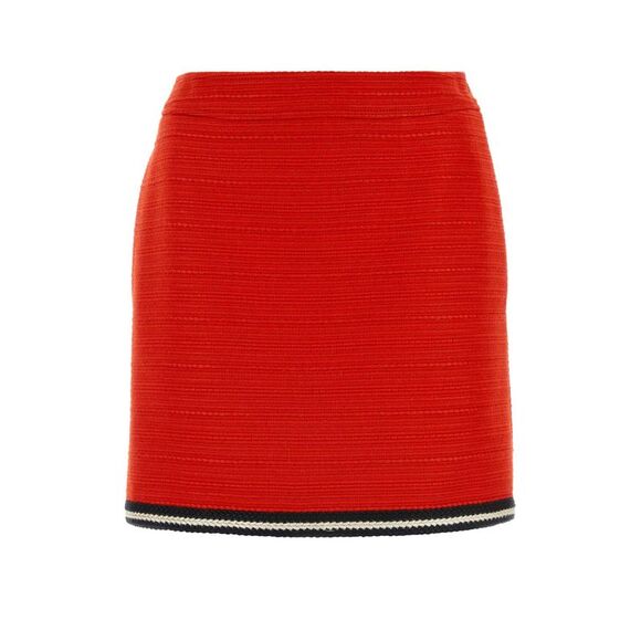 Gucci Women Red Tweed Skirt - Picture 1 of 2
